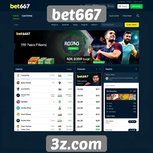 Recursos e funcionalidades do site bet667